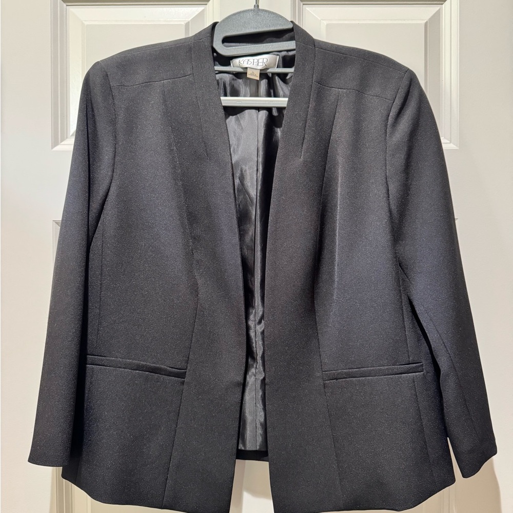 Kasper Women's Black Blazer - Size PL